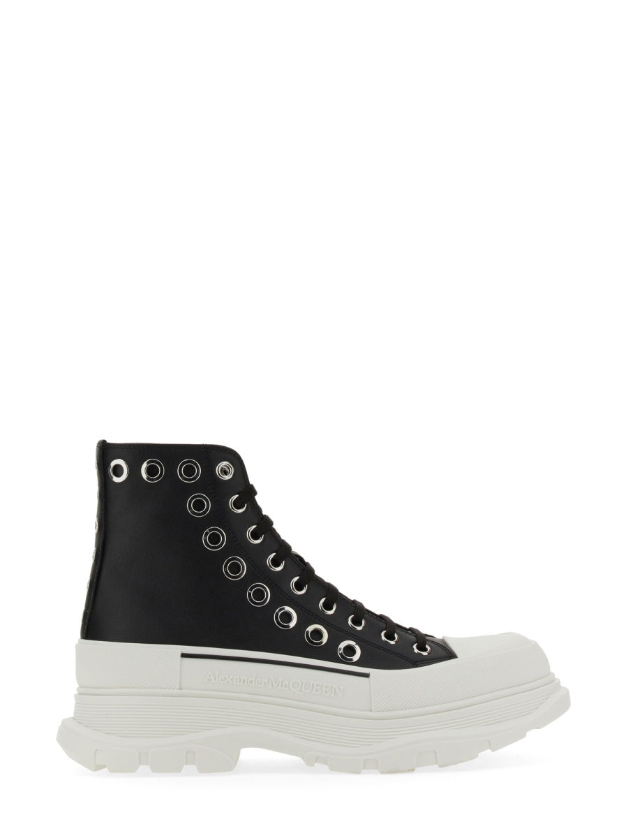 Alexander McQueen athletic luxury designer piece front view