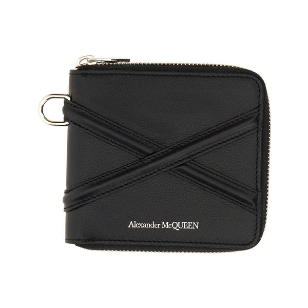 Alexander McQueen wallets side profile designer luxury fashion