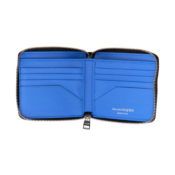 Alexander McQueen Wallets? Alexander Mcqueen Men Harness Wallet Compact Luxury Card Wallet