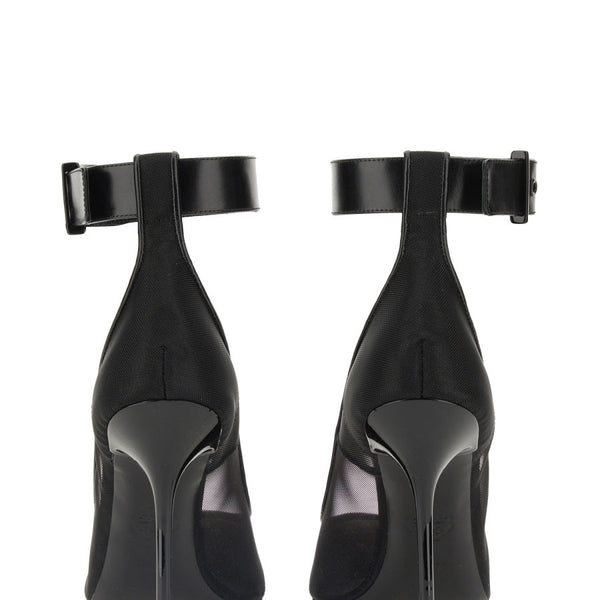 Alexander McQueen Shoes? Alexander Mcqueen Women Punk Pumps With Strap Luxury Lifestyle Designer Footwear