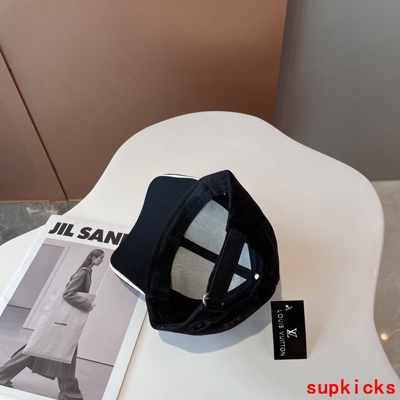 Side view of Louis Vuitton unisex cap