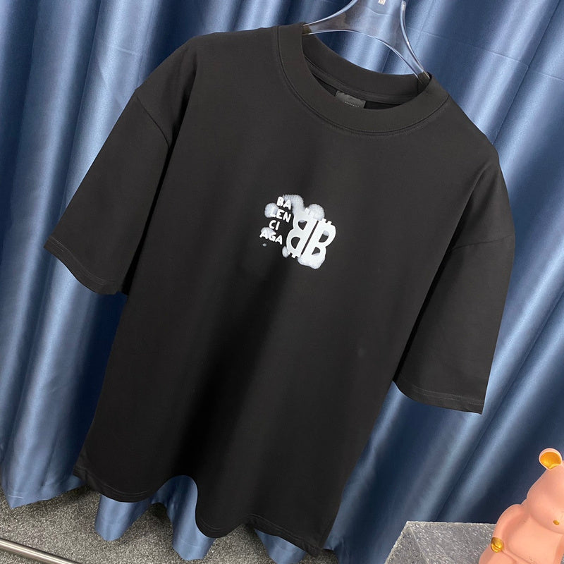 Balenciaga t-shirt detail view — premium authentic designer style