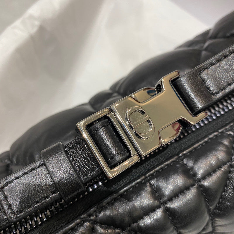 Close-up detail of polished classic women's handbag – women's premium purse