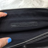 Effortless Premium PU Leather Handbag - Refined Silhouette | Women's Luxury Handbag #1013 - texture close-up (image 9) of designer-inspired handbag