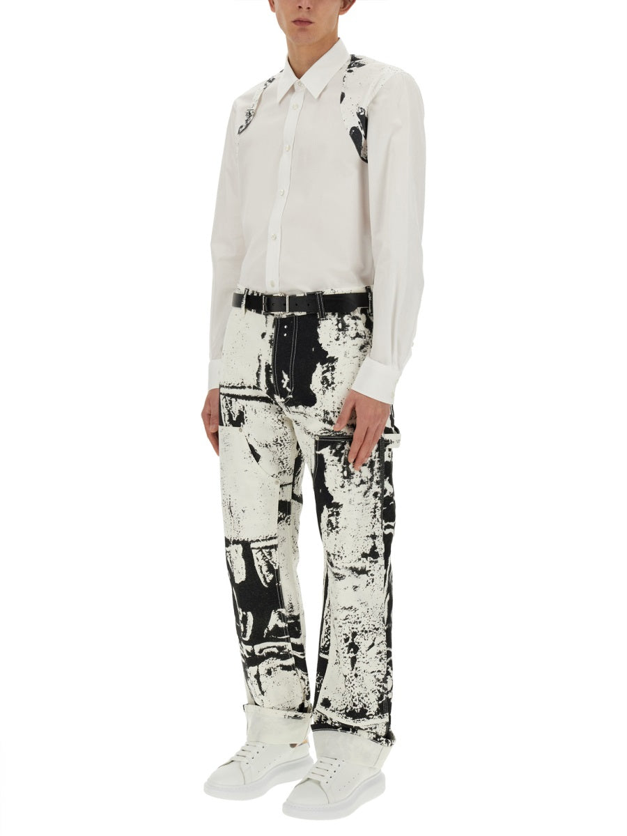 Alexander McQueen premium blouses detail and craftsmanship close-up