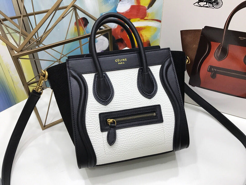 Front view of chic modern women's handbag – women's luxury handbag