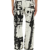 Alexander McQueen pants side profile designer luxury fashion