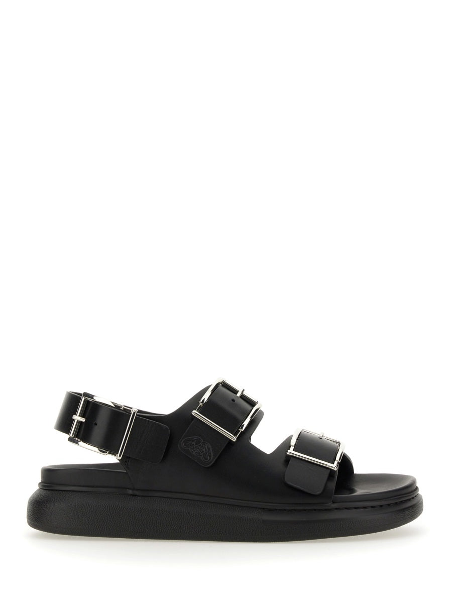 Alexander McQueen Shoes? Alexander Mcqueen Men Leather Sandal Premium Designer Casual Shoes