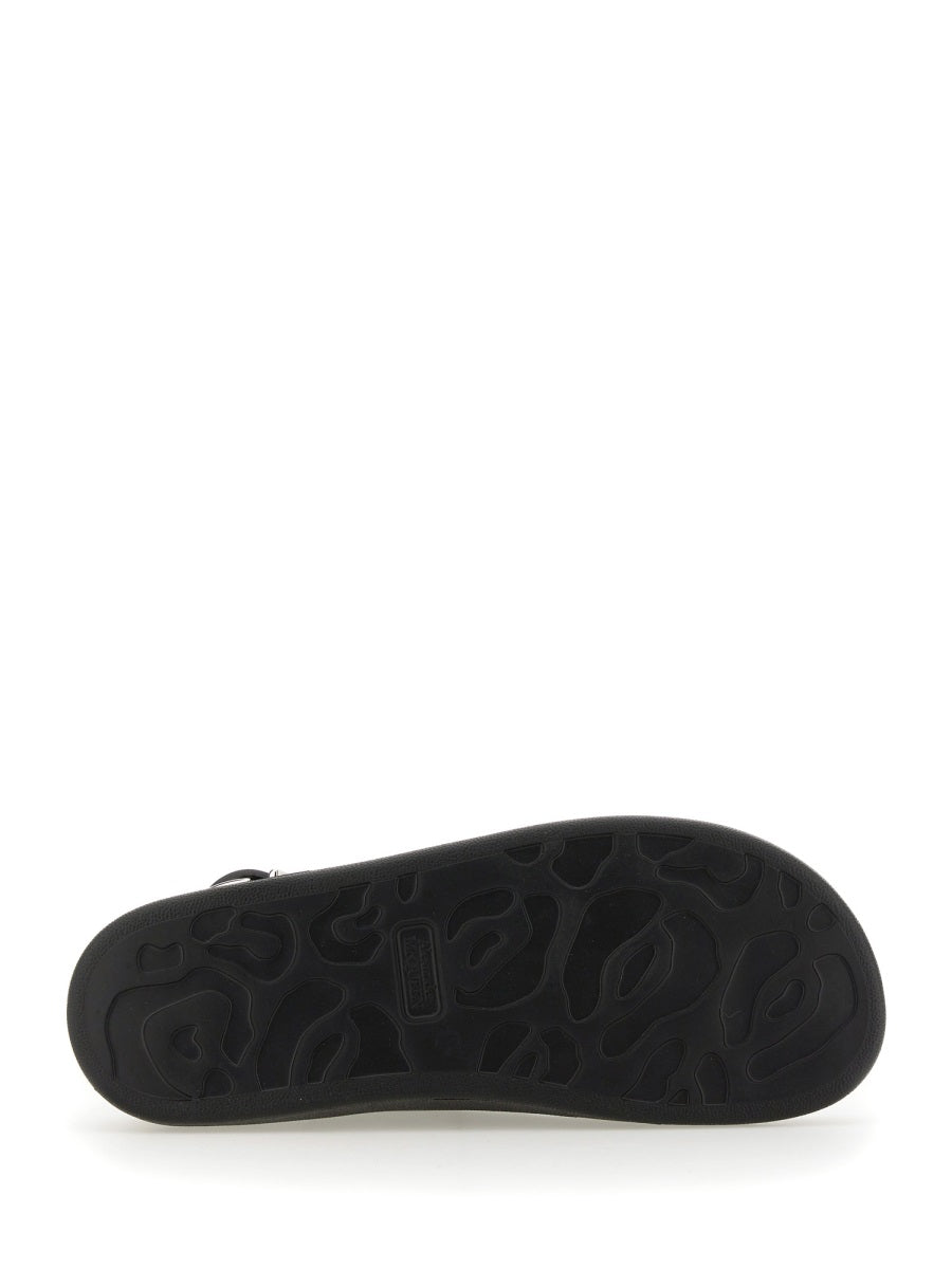 Alexander McQueen sandals lifestyle shot premium designer piece