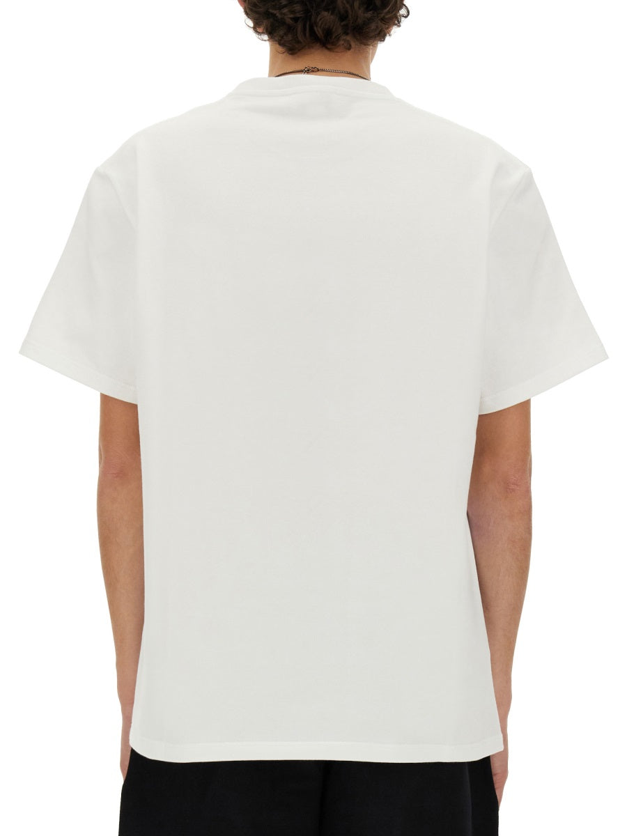 Alexander McQueen tee shirts side profile designer luxury fashion