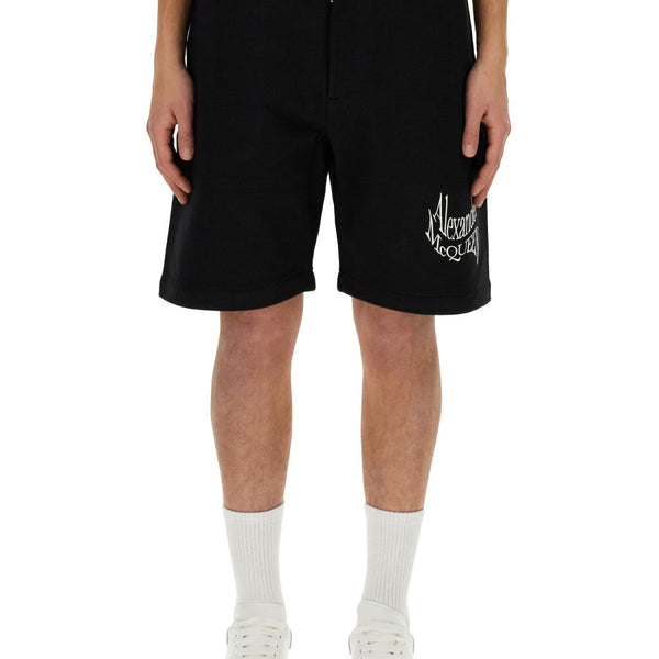 Alexander McQueen Accessories? Alexander Mcqueen Men Bermuda With Logo Luxury Designer Fashion Accessory
