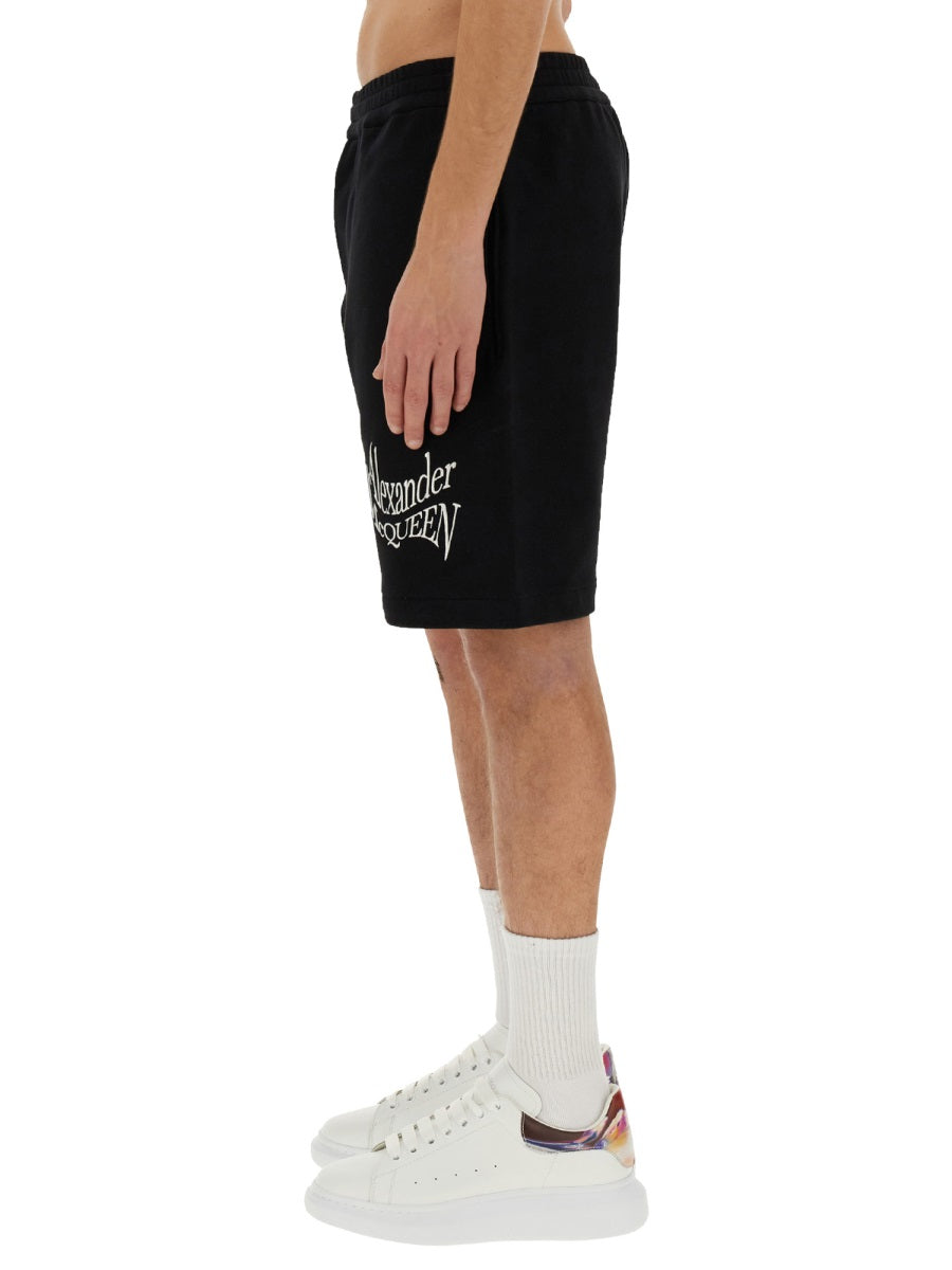 Alexander McQueen Accessories? Alexander Mcqueen Men Bermuda With Logo Luxury Designer Fashion Accessory