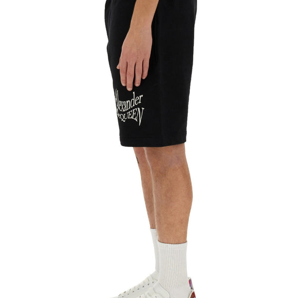 Alexander McQueen Accessories? Alexander Mcqueen Men Bermuda With Logo Luxury Designer Fashion Accessory
