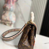  Sleek everyday bag carried on shoulder