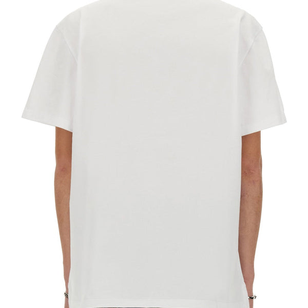 Alexander McQueen T-Shirts? Alexander Mcqueen Men Skull Print T-Shirt Premium Designer Cotton T-Shirt