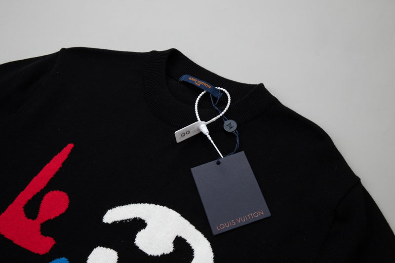 Flat lay presentation of Louis Vuitton cotton t-shirt with tailored silhouette