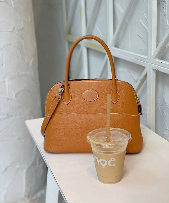 Tailored handbag styled for everyday wear
