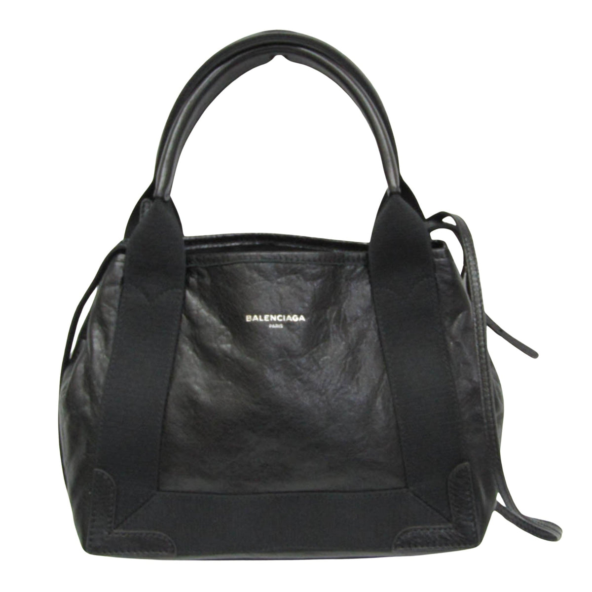 Balenciaga Navy Cabas Tote | Luxury Canvas Tote Bag