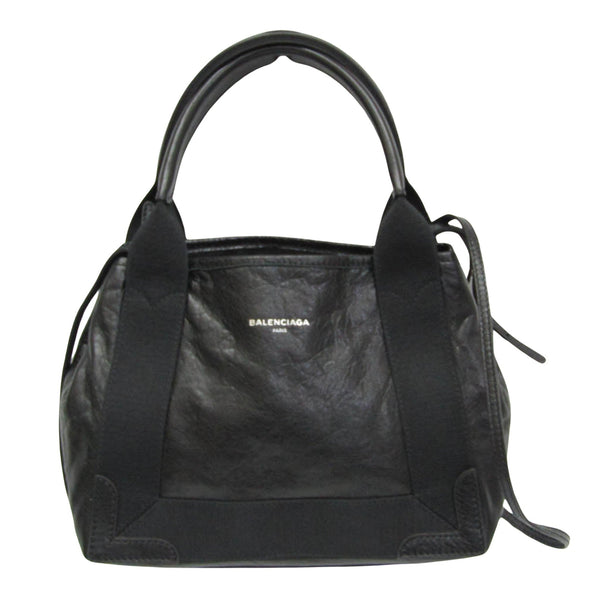 Balenciaga Navy Cabas Tote | Luxury Canvas Tote Bag