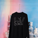 Side profile of Louis Vuitton luxury clothing with tailored silhouette