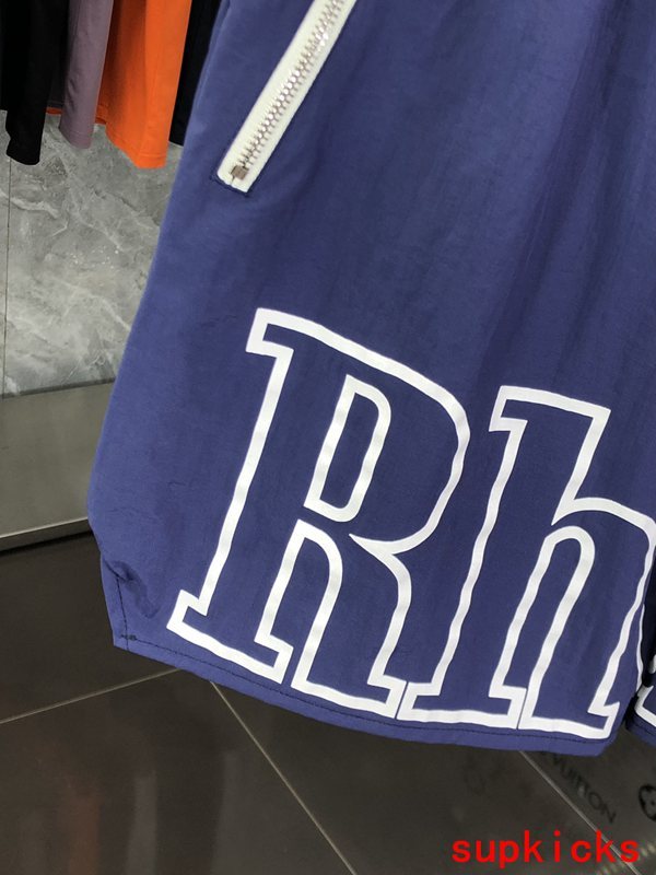 Full styled look of Rhude luxury clothing with logo-detail design