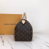 Interior view of signature polished women's handbag – women's luxury handbag