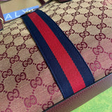 Close-up detail of refined chic women's handbag – women's statement bag