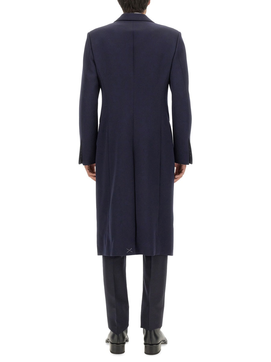 Alexander McQueen Jackets? Alexander Mcqueen Men Double-Breasted Coat Stylish Everyday Designer Outerwear