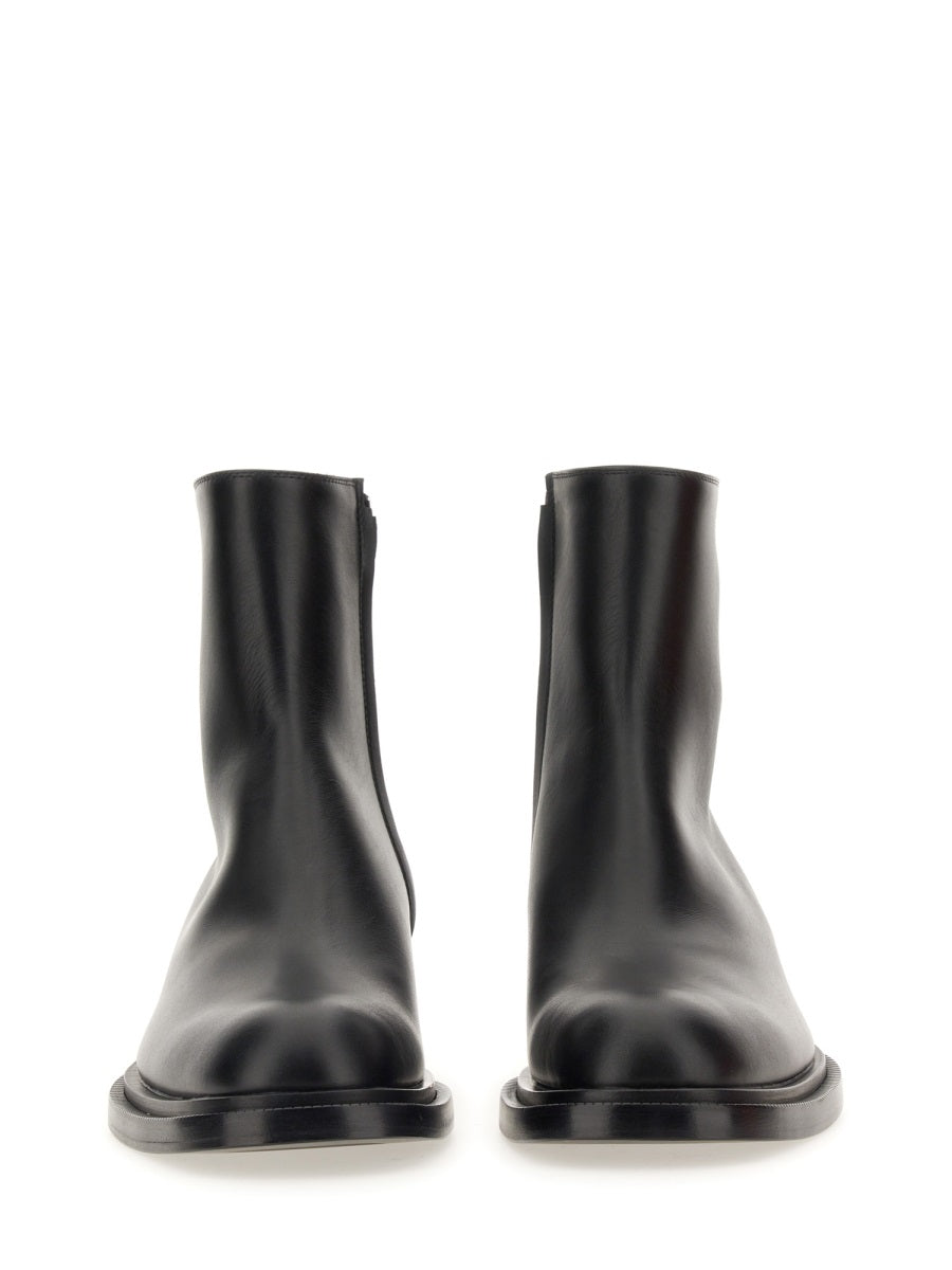 Alexander McQueen premium boots & booties detail and craftsmanship close-up