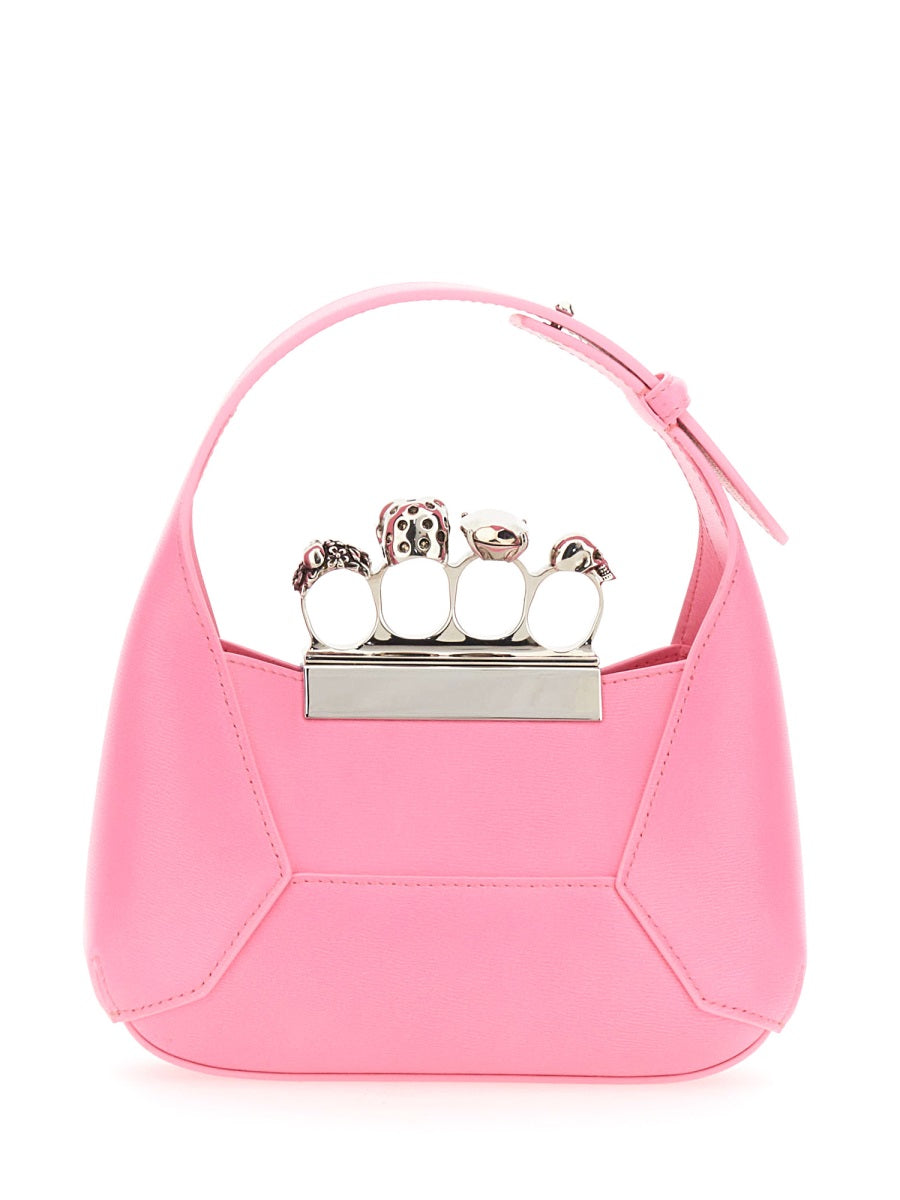Alexander McQueen premium shoulder bags detail and craftsmanship close-up