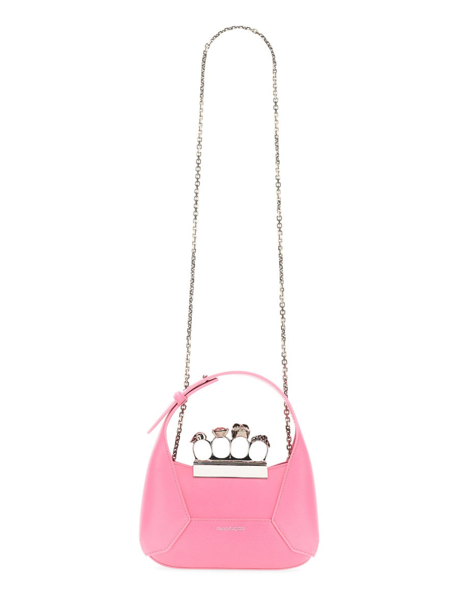 Alexander McQueen shoulder bags luxury designer piece front view