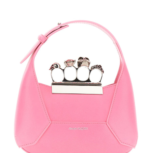 Alexander McQueen Bags? Alexander Mcqueen Women Jewelled Mini Hobo Bag Luxury Designer Leather Handbag