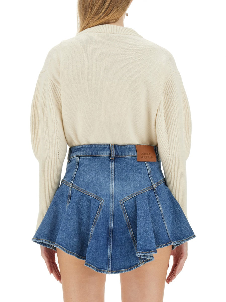 Alexander McQueen sweaters & pullovers side profile designer luxury fashion