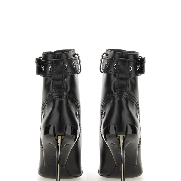 Alexander McQueen Shoes? Alexander Mcqueen Women Slash Biker Boot Luxury Lifestyle Designer Footwear