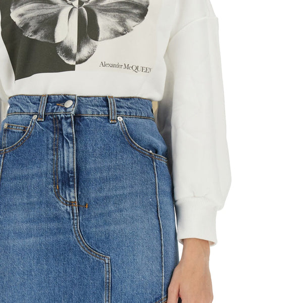 Alexander McQueen Hoodies? Alexander Mcqueen Women Sweatshirt With Logo Premium Designer Casual Hoodie