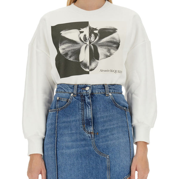 Alexander McQueen Hoodies? Alexander Mcqueen Women Sweatshirt With Logo Premium Designer Casual Hoodie