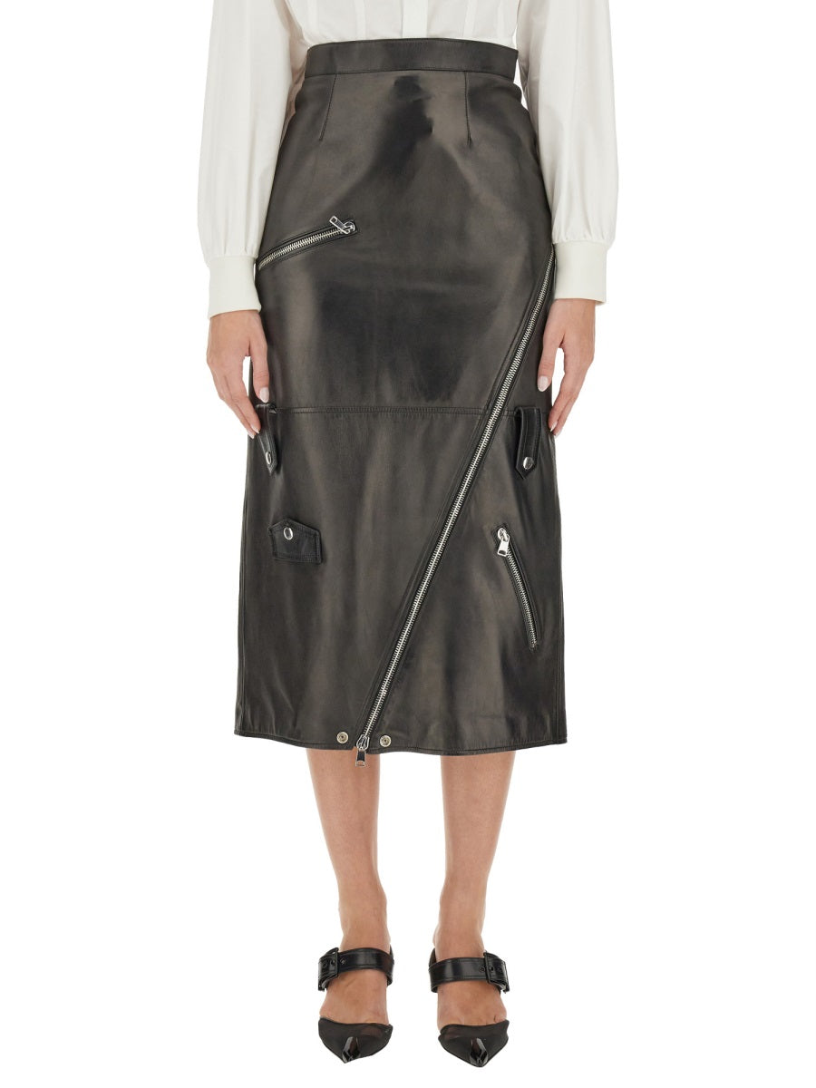 Alexander McQueen skirts luxury designer piece front view