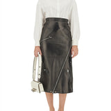 Alexander McQueen premium skirts detail and craftsmanship close-up