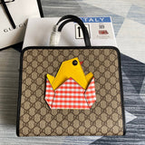 Front view of statement classic women's handbag – women's premium purse