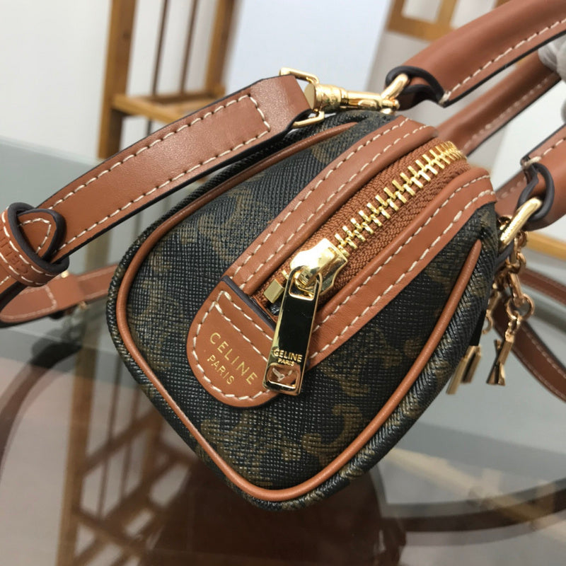 Interior view of signature classic women's handbag – women's everyday handbag