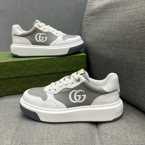 Gucci stone beige luxury sneakers view 11 padded collar comfort