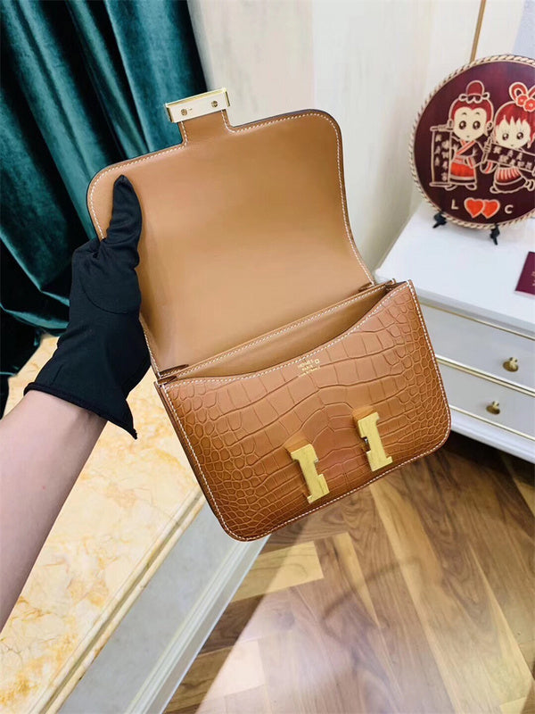 Refined bag shown from front angle