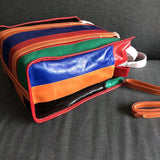 Classic Vegan Leather Handbag - Sleek Minimalist Lines | Women's Fashion Handbag #940 - back view (image 4) of designer-inspired handbag