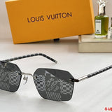 Lifestyle view of Louis Vuitton unisex sunglasses