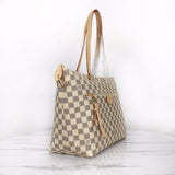 Interior view of signature polished women's handbag – women's everyday handbag