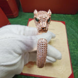 Angled view of Cartier unisex jewelry piece
