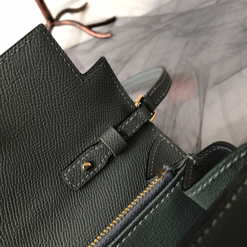 Close-up detail of chic bag design