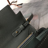 Close-up detail of chic bag design