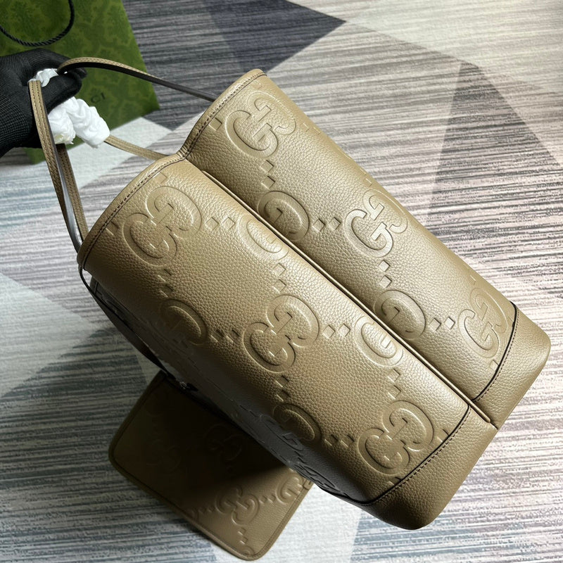Back view of signature elevated women's handbag – women's statement bag