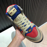 Gucci stone beige luxury sneakers view 8 chunky sole construction